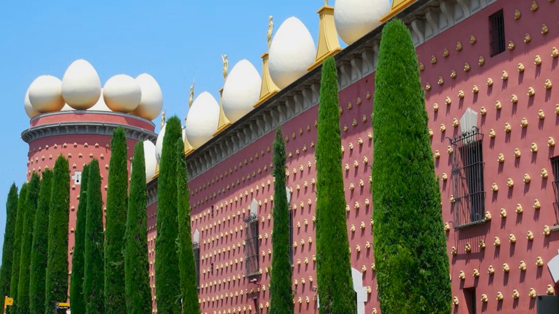 Utflykt till Figueras och bes�k p� Dal� Museet