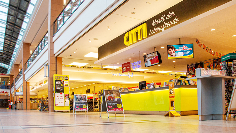 Kiel med shopping p� CITTI