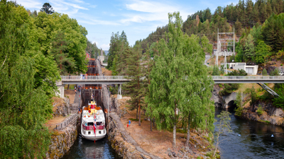 Lars Lerin Kragerö med Telemarkskanalen 4 dagar
