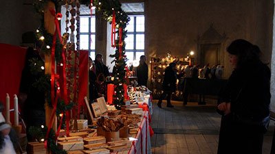Jul på Kalmar slott