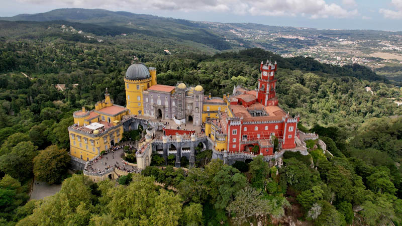 Magiska vyer och sagostaden Sintra