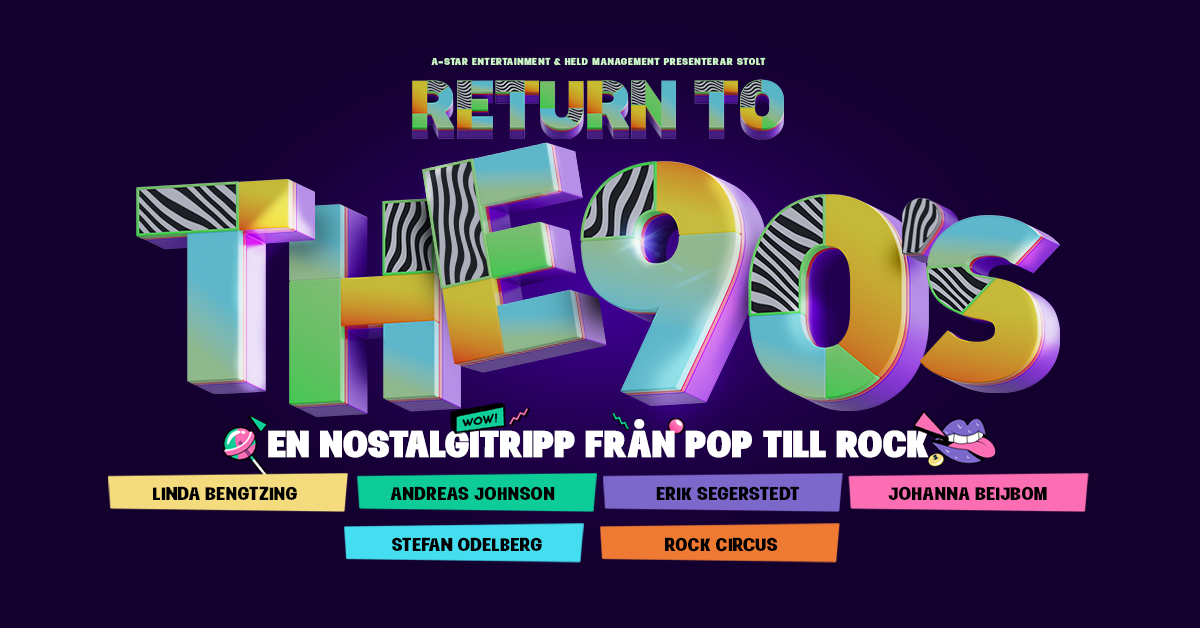 Return to The 90`s-En nostalgitripp från Pop till Rock